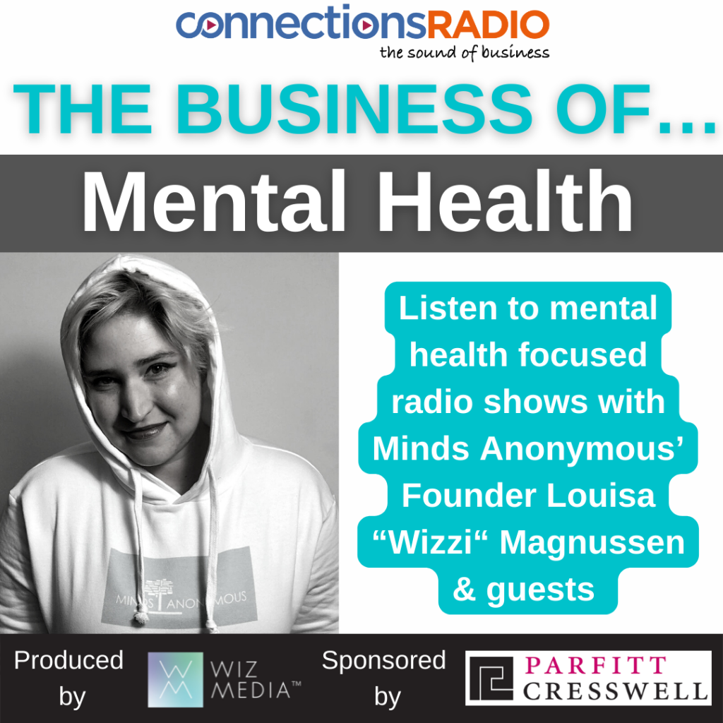 Louisa Wizzi Magnussen talks mental health with guests on Connections Radio